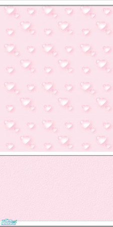 Sims 2 — Gelled Hearts Wallpaper - Babytweetums4-gelledheartswallpaperpink by babytweetums4 — Gelled Hearts Wallpaper in
