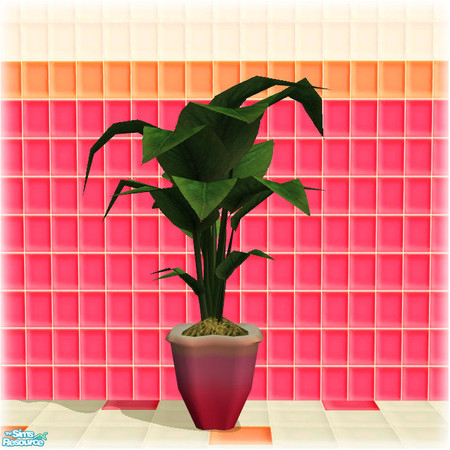 Sims 2 — Aly\'s First Bathroom Set - Alysfirstplant by Alyssum_Candy — 