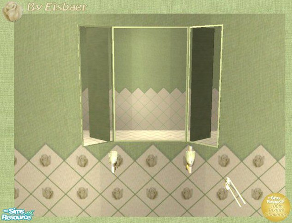 Sims 2 — Reflexsims Roma Mint Flair TC100 - Mirror by Eisbaerbonzo — This mirror should be used over a sink, the mesh