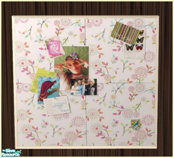 The Sims Resource Notice Boards for Girls Girls4