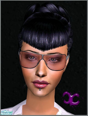 Sims 2 — Sunny - 4 by cippa1982 — 4 sunglasses for your sims! Don\'t forget to download the required mesh (Xm Sims