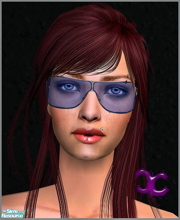 Sims 2 — Sunny - 3 by cippa1982 — 4 sunglasses for your sims! Don\'t forget to download the required mesh (Xm Sims