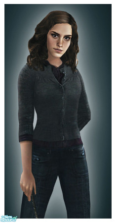 Sims 2 — Emma Watson as Hermione Granger by ChazDesigns — 