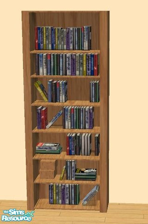 Sims 2 — Susis Morrum Youth Room Recolor - Bookcase by susilein — Part of my recolor of the Morrum Youth room from