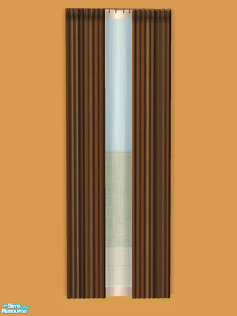 Sims 2 — Tane Living - Curtain 01 by Shakeshaft — Part of the first recolours of the Tane Living Set, set comprises of
