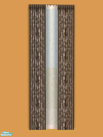 Sims 2 — Tane Living - Curtain Voile 03 by Shakeshaft — Part of the first recolours of the Tane Living Set, set comprises