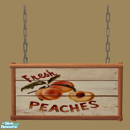 Sims 2 — Market Sings -  MESH by Elena. — 