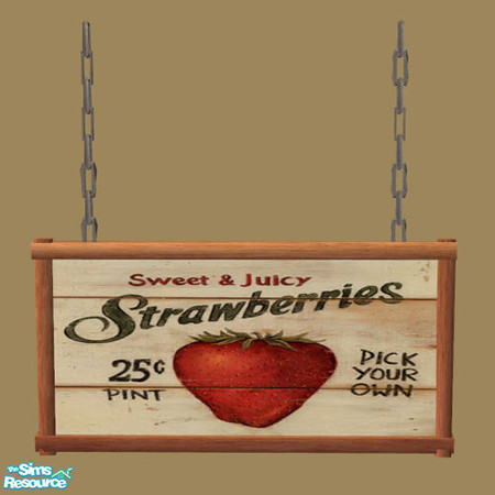 Sims 2 — Market Sings - 2 by Elena. — 