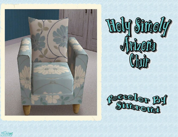 Sims 2 — TC136 Holy Simoly Arizona Chair Recolored by simromi — I used the Texture submitted by Selina012 for Texture