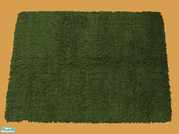 Sims 2 — Tane Living - Rug Green by Shakeshaft — Part of the first recolours of the Tane Living Set, set comprises of