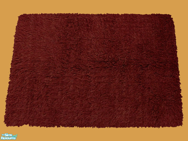 Sims 2 — Tane Living - Rug Red by Shakeshaft — Part of the first recolours of the Tane Living Set, set comprises of
