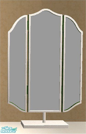 Sims 2 — tams tc 137 set 2 - Mirror For Tc 137 by tambriah — silver trim with green wood backing created by: tambriah @