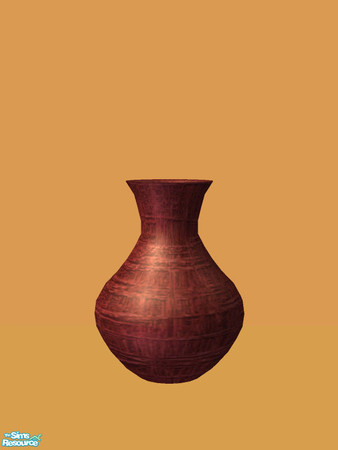 Sims 2 — Tane Living - Bulbus Vase - 03 by Shakeshaft — Part of the second recolour of the Tane Living Room, set