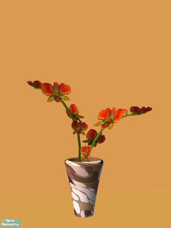 Sims 2 — Tane Living - Orchid - 04 by Shakeshaft — Part of the second recolour of the Tane Living Room, set comprises of