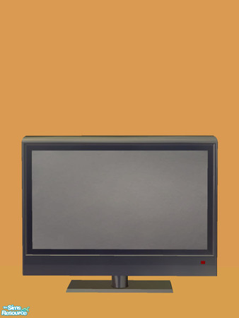 Sims 2 — Tane Living - Television - Black by Shakeshaft — Part of the second recolour of the Tane Living Room, set