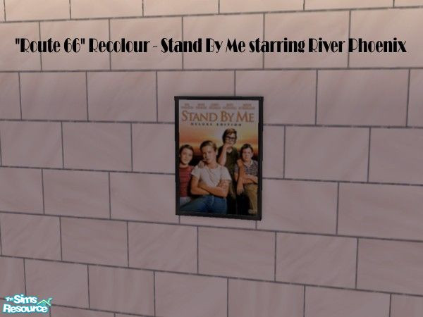 Sims 2 — Stand By Me Print by simsmad101 — A recolour of the \"Route 66\" painting. I made this for my own use,