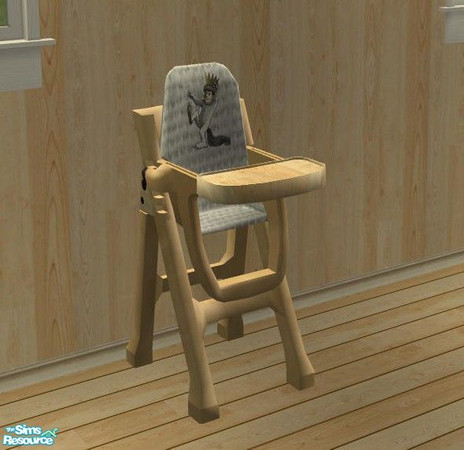 Sims 2 — Wild Things Nursery - HighChair by Riverwillows — Cute Nursery based on \"Where the Wild Things Are\"