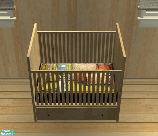 Sims 2 — Wild Things Nursery - Crib by Riverwillows — Cute Nursery based on \"Where the Wild Things Are\" book,