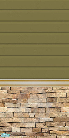 Sims 2 — Canyon Stone siding 6 by katalina — Beautiful canyon stone with your choice of siding or stucco with popular
