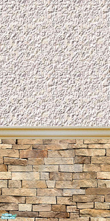 Sims 2 — Canyon Stone siding with natural stucco by katalina — Beautiful canyon stone with your choice of siding or