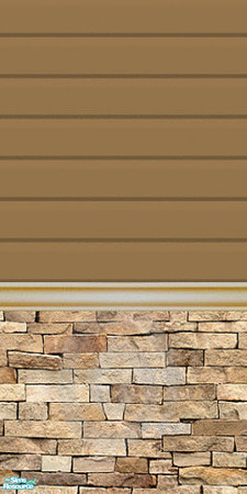Sims 2 — Canyon Stone siding 2 by katalina — Beautiful canyon stone with your choice of siding or stucco with popular