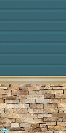 Sims 2 — Canyon Stone siding 10 by katalina — Beautiful canyon stone with your choice of siding or stucco with popular