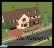 Sims 2 — The Harington by rty5 — This charming traditional 1920\'s inspired house boasts 3 bedrooms and 2 1/2 baths.