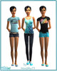 Sims 2 — So Blue - SR 8 by Murphy75 — Stylish new outfits for teens!