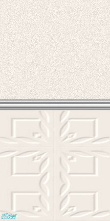 Sims 2 — PPC - Mottled Panelled Walls Set - Magnolia by shadow66 — From my \'Pale Pastels Collections\' - this is one