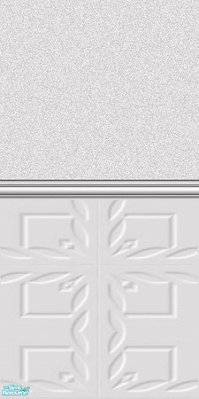Sims 2 — PPC - Mottled Panelled Walls Set - Silver by shadow66 — From my \'Pale Pastels Collections\' - this is one from
