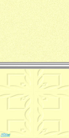 Sims 2 — PPC - Mottled Panelled Walls Set - Yellow by shadow66 — From my \'Pale Pastels Collections\' - this is one from