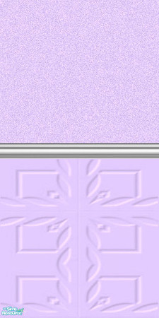 Sims 2 — PPC - Mottled Panelled Walls Set - Lavender by shadow66 — From my \'Pale Pastels Collections\' - this is one