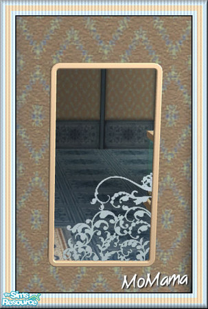 Sims 2 — NK Tranquility Manifested LR - Mirror Right by MoMama — A recolor of Shoukeir\'s lovely Mimosa set mirror. The