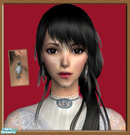 Sims 2 — Cameo brooches - Blue agate by agapi_r — 