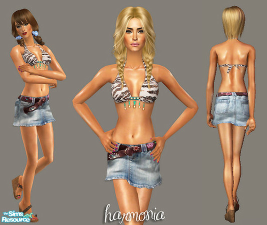 Sims 2 — Beach Chicks - 3 by Harmonia — 