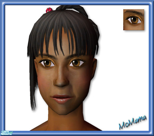 Sims 2 — NK Eyes 2C - Hazel by MoMama — A set of hazel eyes for a Sim with a difference.