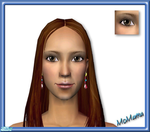 Sims 2 — NK Eyes 2C - Brown by MoMama — Brown eyes for a depth of spirit.