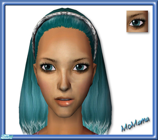 Sims 2 — NK Eyes 2C - Jade by MoMama — Jade eyes look great on redheads. Or a Sim with matching hair.