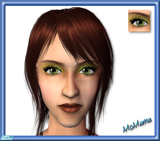 Sims 2 — NK Eyes 2C - Olive by MoMama — Olive eyes for communing with nature.