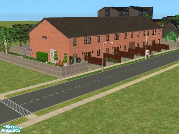 Sims 2 — 7 Easton Place. by luckyoyo — There are 7 Apartments, they are all the same except 1, they have 2 Double