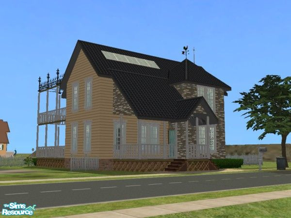 Sims 2 — Dijkstraat 40 by simperfect1991 — A nice traditional cottage. It has a nice garden a celler and lots of