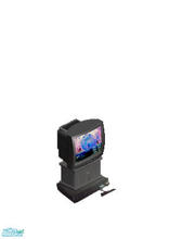 Sims 1 — Trottco 27\" Color Television B94U With PS 2 by MasterCrimson_19 — This particular Trottco TV has been set