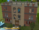 Sims 2 — Urban Haven Apartments by sakravy — An apartment building with 3 stories.It has 4 apartments 2 small(1 bedroom,1