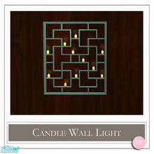 Sims 2 — Candle Wall Light Turq by DOT — Candle Wall Light Turq. 1 MESH Plus Recolors. Sims 2 by DOT of The Sims