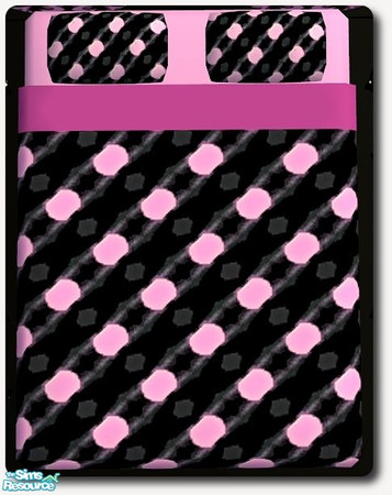 Sims 2 — Romaround Bedroom RC- Bedding by mom_of2boyz — A recolor of Cloisonnes\' Romaround Bedroom, in retro prints,