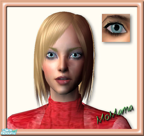 Sims 2 — NK Happy Eyes - Sky Blue by MoMama — With eyes of Sky Blue your Sim will be true.