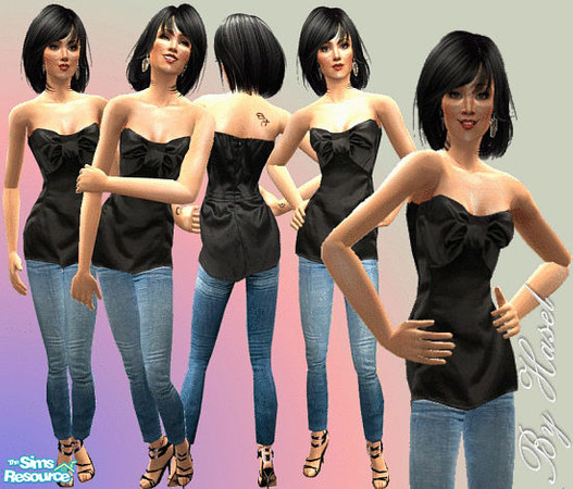 Sims 2 — HS Set -30- 2 by hasel — 2 everyday for sim ladies.. Enjoy..
