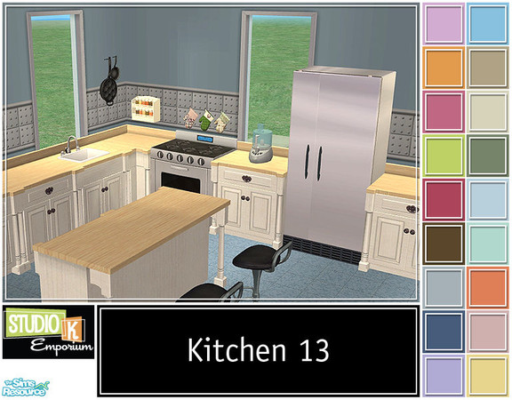 Sims 2 — Studio K Kitchen 13_02 by StudioKhagerks — 