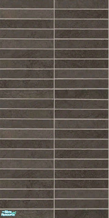 Sims 2 — Modern Floor and Wall Set - Modern Brown Wall Tile by Gumby_Girl — Set of 3 modern brown tile walls and matching
