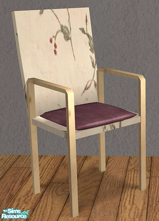 Sims 2 — TC 78 Florence Dining  - Chair by H3wwy — Florence decided once and for all she would have her way decorating